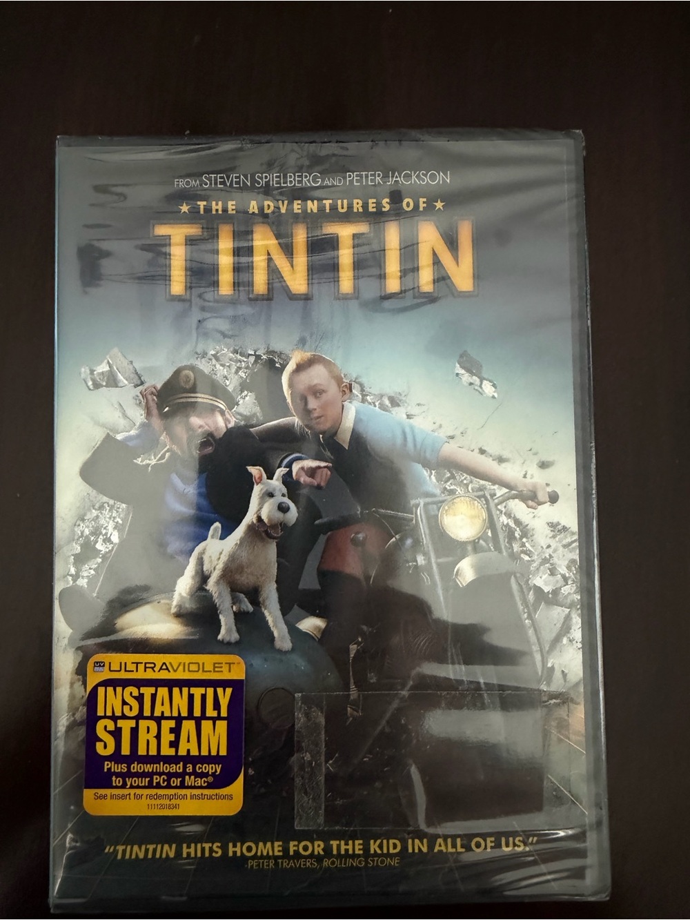 New Sealed The Adventures of Tintin DVD -